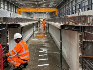 MGB Wins Long-Term Contract for Precast Bridge Beams in Leicester